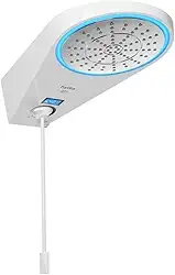 Hydra Chuveiro Eletrônico Branco Digital Safira, Bivolt