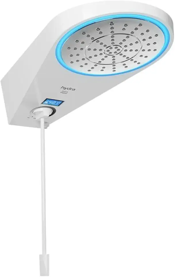 Hydra Chuveiro Eletrônico Branco Digital Safira, Bivolt