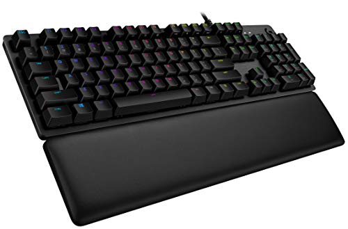 Logitech G513 Carbon Lightsync Rgb Mechanical Gaming Keyboard With Gx Brown Switches - Tactile & G502 Hero High Performance Gaming Mouse #TOP2