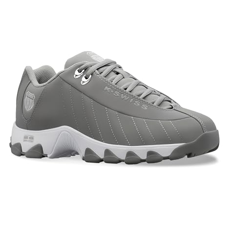 Image of K-Swiss Men's ST329 CMF Sneaker, Wide Tennis Walking Shoes Leather Upper