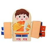 Idéal pour les âgés de 18 mois et ce jouet éducatif sensoriel aide les parents et les éducateurs à favoriser l'indépendance pendant la phase de développement de la enfance