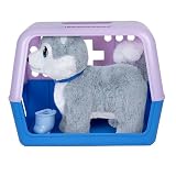 Little Live Pets Ouchies Aspen – ekskluzywny interaktywny szczeniak Husky z 50+ dźwiękami i reakcjami, w zestawie zestaw weterynaryjny i torba do noszenia, od 4 lat