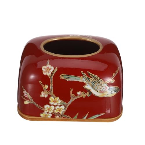Boîte à mouchoirs décorative Mipcase avec couvercle élégant pour salon