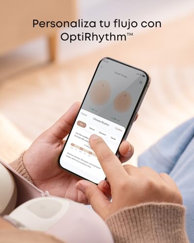 eufy Security E10 Sacaleches eléctrico portátil con control por aplicación, ritmo inteligente ajustable, calidad hospitalaria, succión para más leche, móvil, copas de 17-24 mm, super silencioso - imagen 2