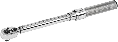 Miniatura 2 de Klein Tools 57005 Llave de detección de torque, llave microajustable de rango de 30 a 250 pulgadaslibras, cabezal de trinquete de accionamiento