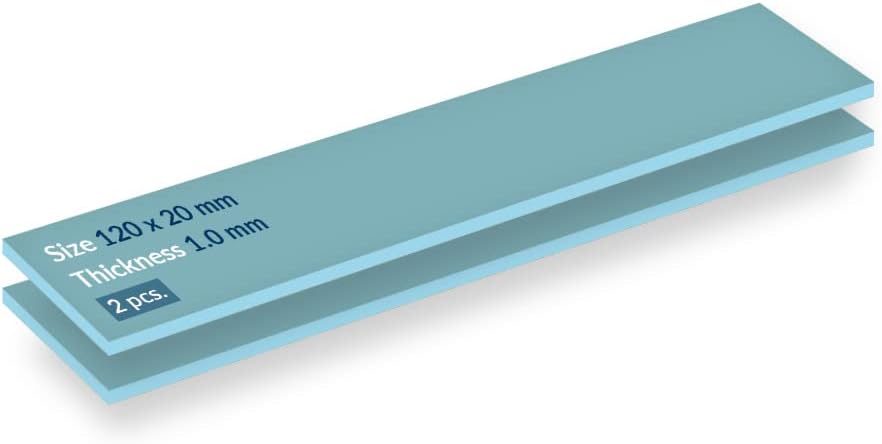Arctic - Thermal Pad 290 x 290 x 1.0 mm Thermal Compound for All Coolers Efficient Thermal Conductivity Gap Filler Safe Handling Easy to Apply