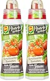 COMPO Fertilizantes para todo tipo de tomates, Fertilizante líquido natural, 500 ml (Paquete de 2)