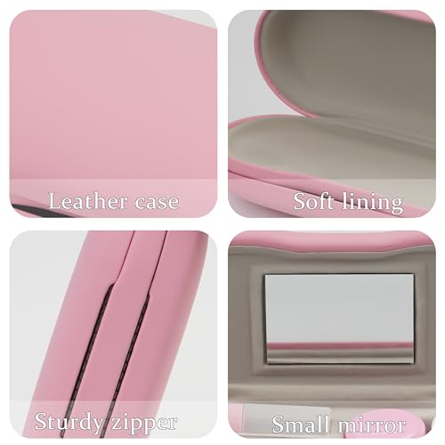 image for cauyuan Eyeglass Case Double Sided Portable Contact Lens Box 2 in 1 Mu