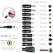 Universal 5V 3A Ac Adapter DC5V Power Supply Charger with 11 DC Plug Tips AC120V to DC5v 3a 2.5a 2a 1.5a 1a Power Adapter for Baby Monitor Graco Swing Raspberry Pi USB HUB 5volt ac-dc Adapter 6FT