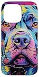 Cute Dog Lover Alcohol Ink Art Cane Corso Case for iPhone 14 Pro Max