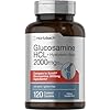 Horbaach Glucosamine HCL | with Hyaluronic Acid | 2000mg | 120 Coated Caplets | Non-GMO & Gluten Free Supplement