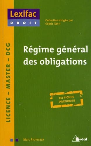 Régime général des obligations