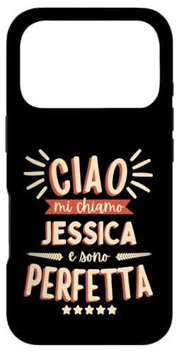 Jessica Idea Regalo Personalizzata Amica Nome Divertente �X�}�z�P�[�X iPhone 17 Pro �p