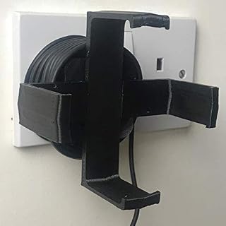 Echo Dot 3Rd Generation Plug Mount Bracket. Black