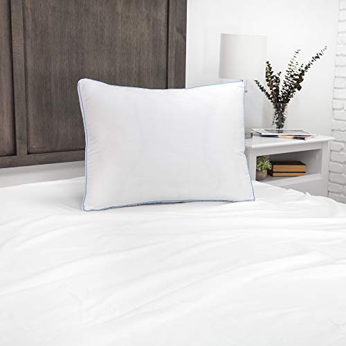Sensorpedic Sofloft Density Polyfiber Pillow 2 Pack, Standard (Pack Of 2), Extra Firm 2 Count #TOP2