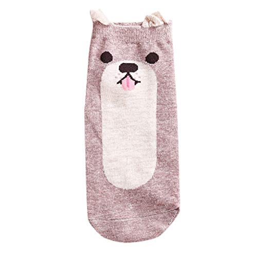 Preisvergleich Produktbild QUINTRA Socke Frauen Tierohr Animation Nettes Geschenk Socke Lässige Baumwolle Sweatproof kurze Socken