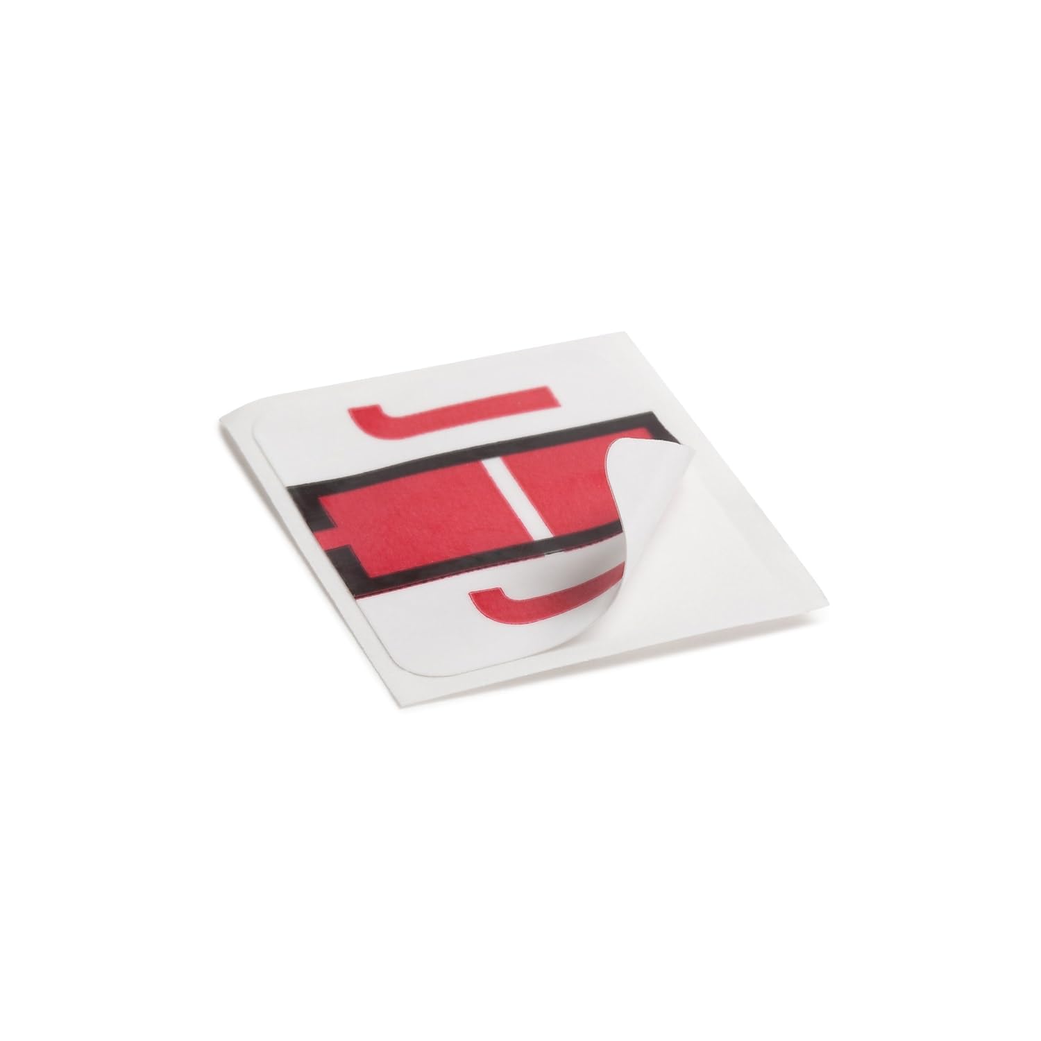 Smead BCCR 67080 - Etichetta alfabetica codificata a colori a barra, rotolo di etichette, rosso, 500 etichette per rotolo, (67080)