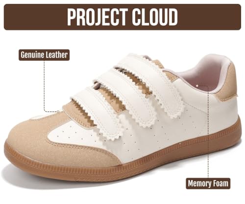 Image of Project Cloud Sneakers for Women - Stylish & Comfortable Women's Fashion Sneakers with Memory Foam and Leather Insole - Non Slip & Lightweight Womens Shoes - Fashion Shoes for Women (Ysabelle)