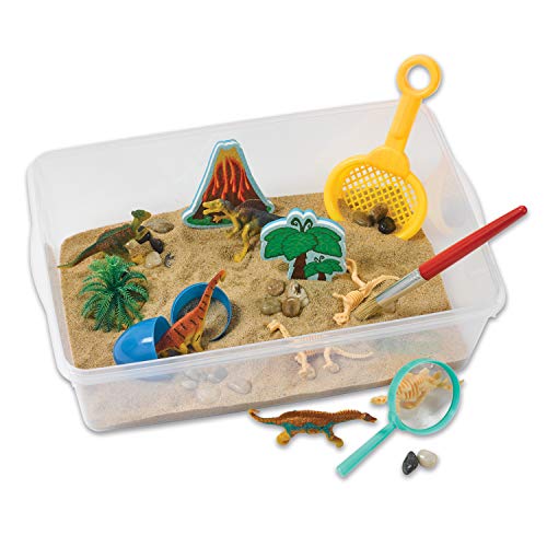 Image of Creativity for Kids Sensory Bin: Dinosaur Dig - Toddler Sensory Toys, Sensory Bin Filler and Toddler Activities for Boys and Girls, Dinosaur Toys for Kids Ages 3-5+