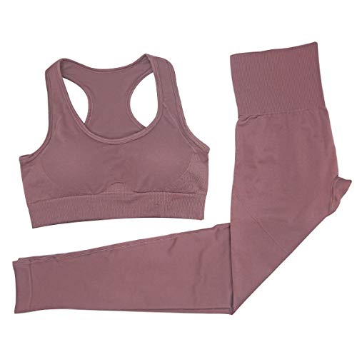 image for Jetjoy bbmee Yoga Outfits for Women 2 Piece Set,Workout High Waist Ath