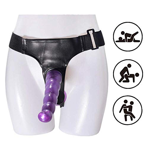 Veralini Perfect Size Adjustable Waist Belt Harness Panties Stráp ôn Double Heads Pènis