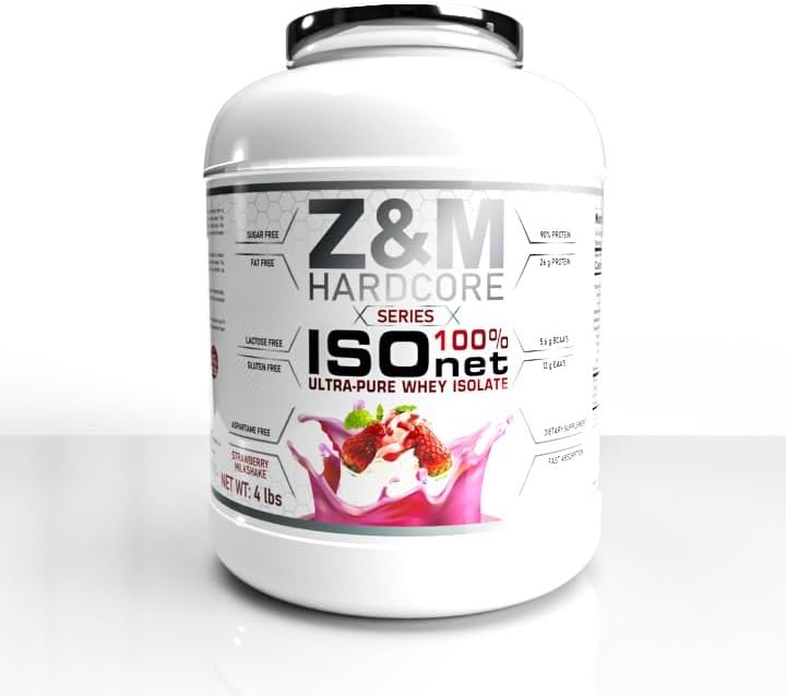 ISOLATE WHEY PROTEIN STRAWBERRY MILKSHAKE
