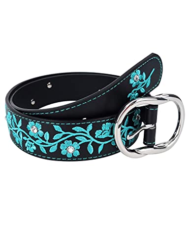 TOPACC Womens Western Belts for Jeans Cowgirl Belt with Buckle Girls Country Belt for Pants Dresses3