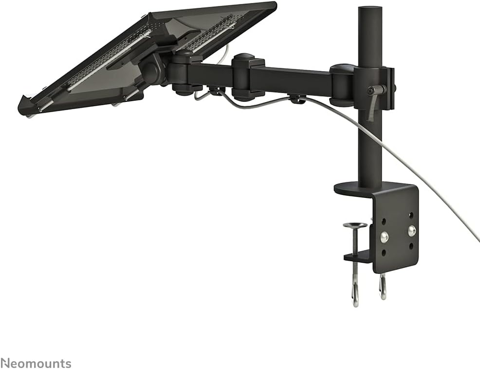 Newstar NOTEBOOK-D100 Desk Mount (clamp) for Laptop, Height Adjustable - Black