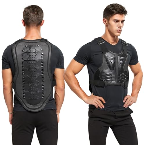 PELLOR Rennsport Westen Wirbelsäule Brustpanzer Schutzausrüstung Radfahren Motorrad WesteSkifahren Reiten Skateboarding Brust Rücken Beschützer Anti-Fall Gear