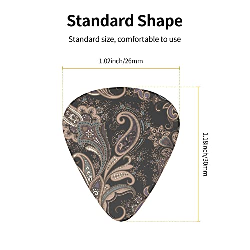 Lot de 12 médiators élégants en forme de fleurs abstraites pour guitare électrique, basse acoustique, cadeau avec boîte - Les Beatles, Paul McCartney, John Lennon, RIngo Starr, George Harrison Lot de 12 médiators élégants en forme de fleurs abstraites pour guitare électrique, basse acoustique, cadeau avec boîte – Image 6