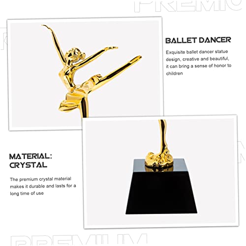 VANZACK 3 Pçs Troféu De Balé Dançarino Estatueta Troféu De Dança Copos De Competição Decorações De F