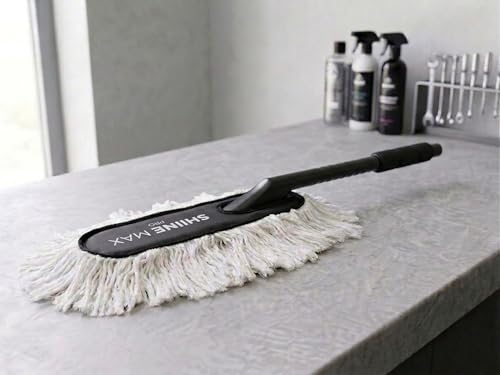 Car Duster Ceramic Wax Infused Car Cleaner for Scratch-Free Clean...