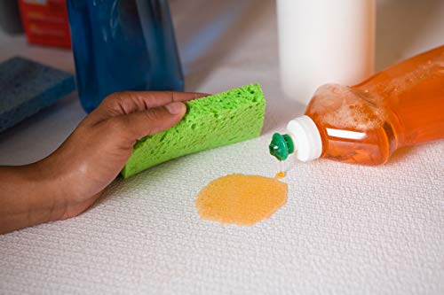 Smooth Top Easylinerundersink Shelf Liner Kit For Kitchen And Bathroom Cabinets - Easy To Install & Cut To Fit - Shelf Paper & Drawer Liner Non Adhesive - Non Slip Shelf Liner - 27In. X 4Ft. - White #TOP4