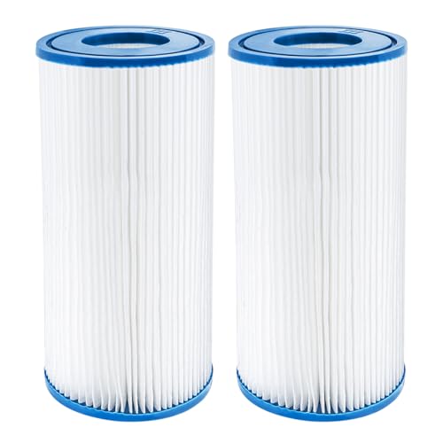WuYan Lot de Rechange pour Intex Piscine Cartouche de Filtre Type A 29002 de (2 filtres)