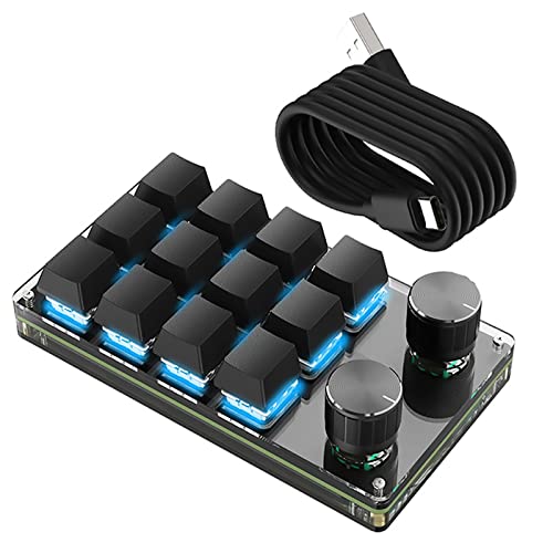 メカニカルキーボード 片手用キーボード Amazon | FELiCON 片手ゲーミングキーボード メカニカルキーボード 青