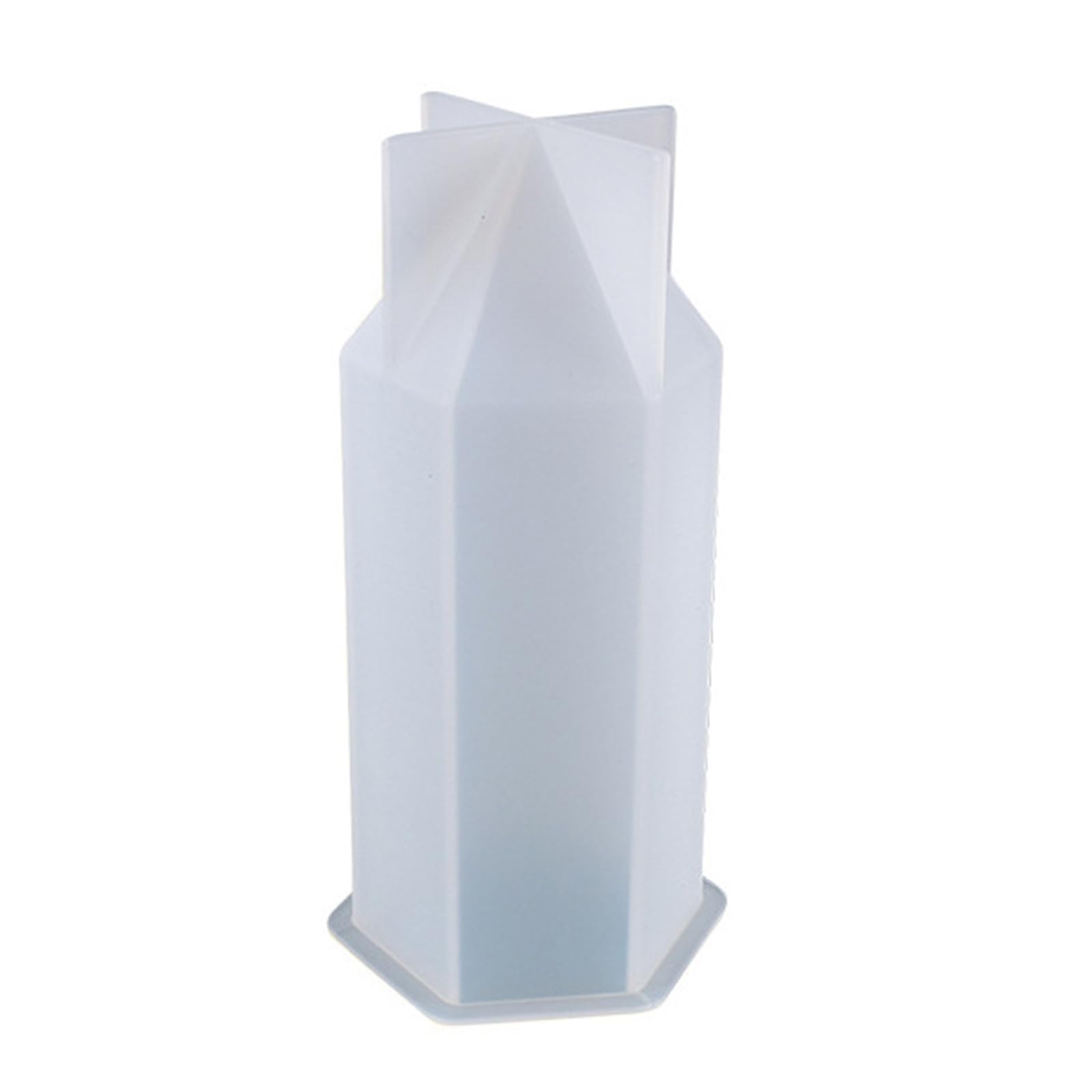 Buxuaaaa Hexagonal Cone Silicone Mold Projects Soap Plaster Chocolate Baking Tool Supplies Silicone Mold for