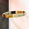 Ross-Simons Good Fortune Jade Bracelet in 18kt Gold Over Sterling #5