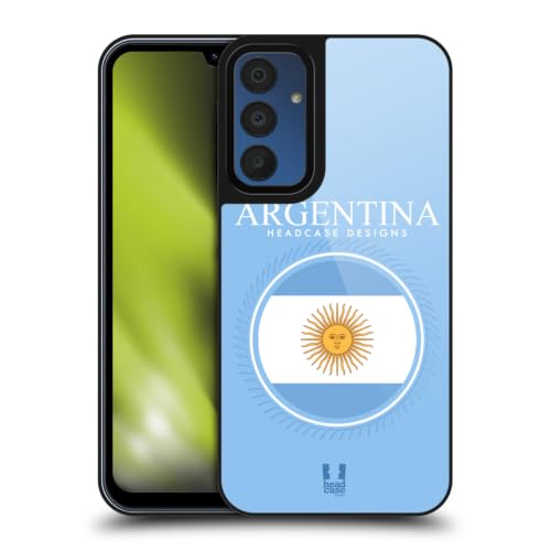 Coque Militaire Samsung Galaxy A15 Gel Renforcé Drapeau Argentine