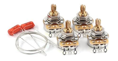 4x TAOT �J�X�^�� CTS 500K �|�b�g 3/8�C���` �V���[�g + 2x �I�����W�h���b�v .022uf 200V �G���L�M�^�[�p�L���b�v