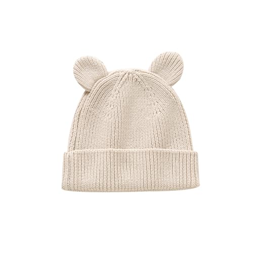 Hadetoto Cotton Baby Beanie Winter Knitted Hat...