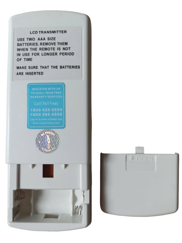 Image of Ehop AC-31B Compatible Remote Control for Voltas AC with Turbo,Lamp and WiFi Function