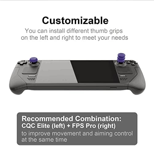 Skull & Co. Skin, CQC i FPS zestaw uchwytów na kciuk joysticka, analogowa nasadka do Nintendo Switch i Switch OLED Joy-Con Controller