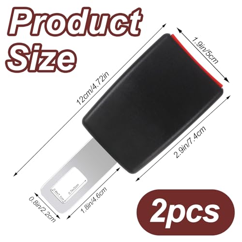 miazcww 2 Stück Auto Zubehör Ersatzteile, 4.72in/12cm, Autozubehör Innenraum, Passend für Die Meisten Autoteile (A)