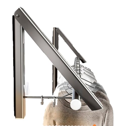 Cxczfg CXCZFG6695 Wandmontierter Wäscheständer 120cm