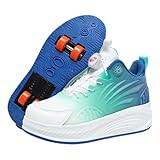 Viaoragiosa Zapatillas con Ruedas para NiñOs,para CumpleañOs