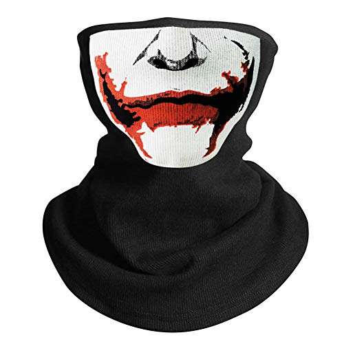 Innturt Joker Fabric Mask Hood Face Balaclava Outdoor Cosplay Half Mask