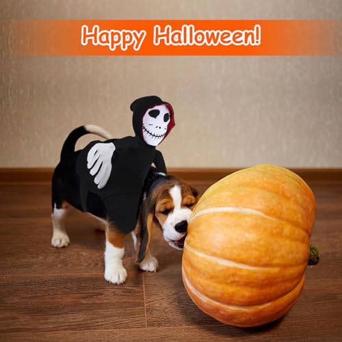 MILIAFLICK Halloween Kostüm für Hunde - Großer Hund Halloween Kostüm Hundekostüm