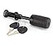 Heininger Black 5/8" Diameter Pin 6001 Advantage SportsRack 2" Threaded Receiver Trailer Hitch Lock