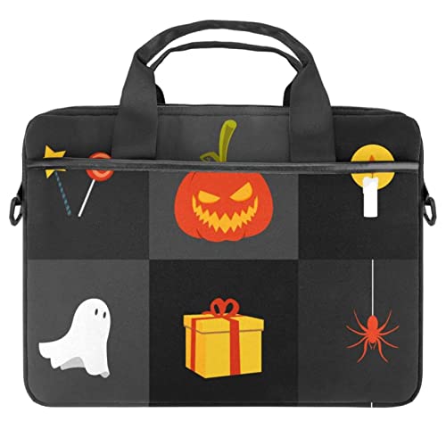 Bolsa para ordenador portátil de Halloween con motivos de calabaza para regalar a estudiantes