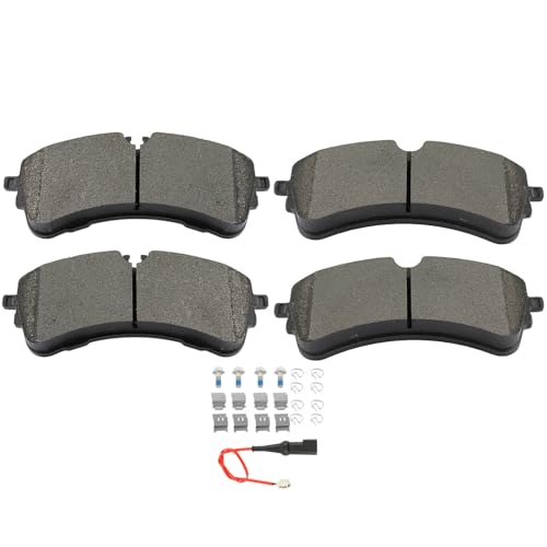 Image of SCITOO D2280 Rear Metal Brake Pads Sets w /Hardware Replacement For Ford For Transit-150 | For Transit-250 | For Transit-350 | For Transit-350 HD